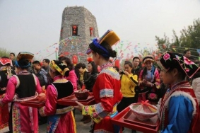 6月9号去北京中华民族园过端午—羌族传统节日—瓦尔俄足节