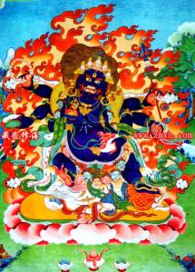 藏传佛教主要护法神-玛哈嘎拉