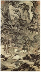 《溪山高逸图》 《溪山高逸图》