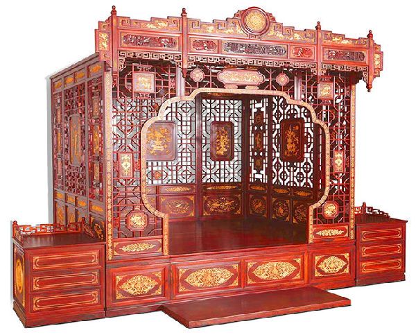 古典床榻的深厚育人文化 \