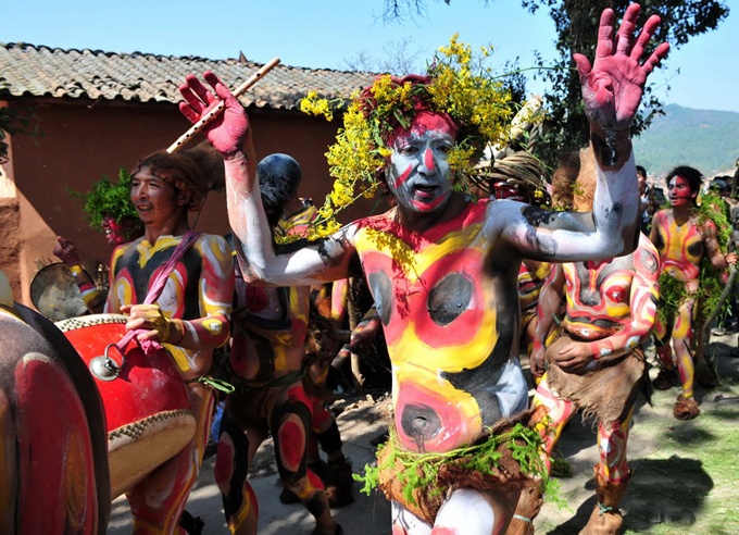 fire worship yi nationality