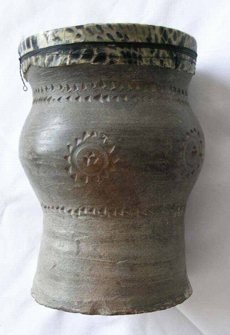 yao people pottery drum